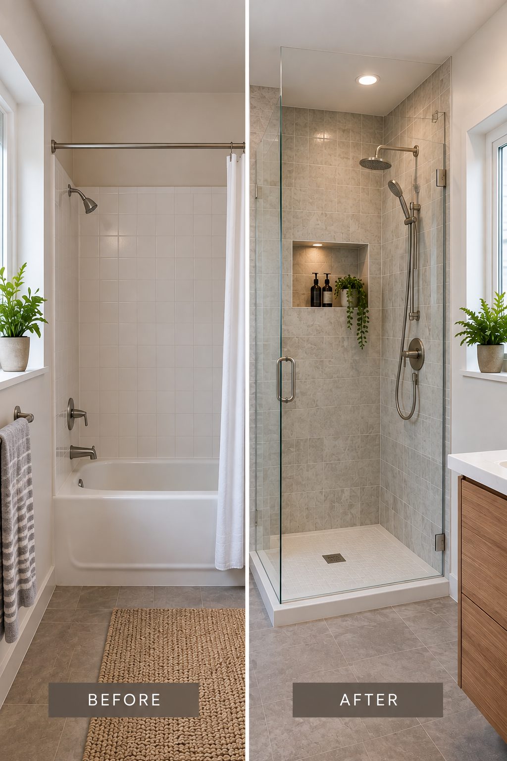 Walk-in Shower Conversions